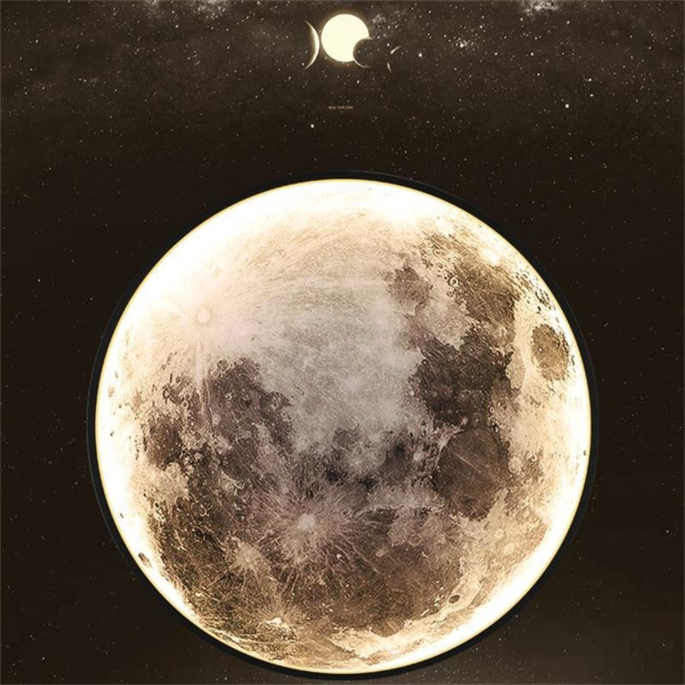 Maliben | 3d Led Moon Or Earth Ceiling Or Wall Light