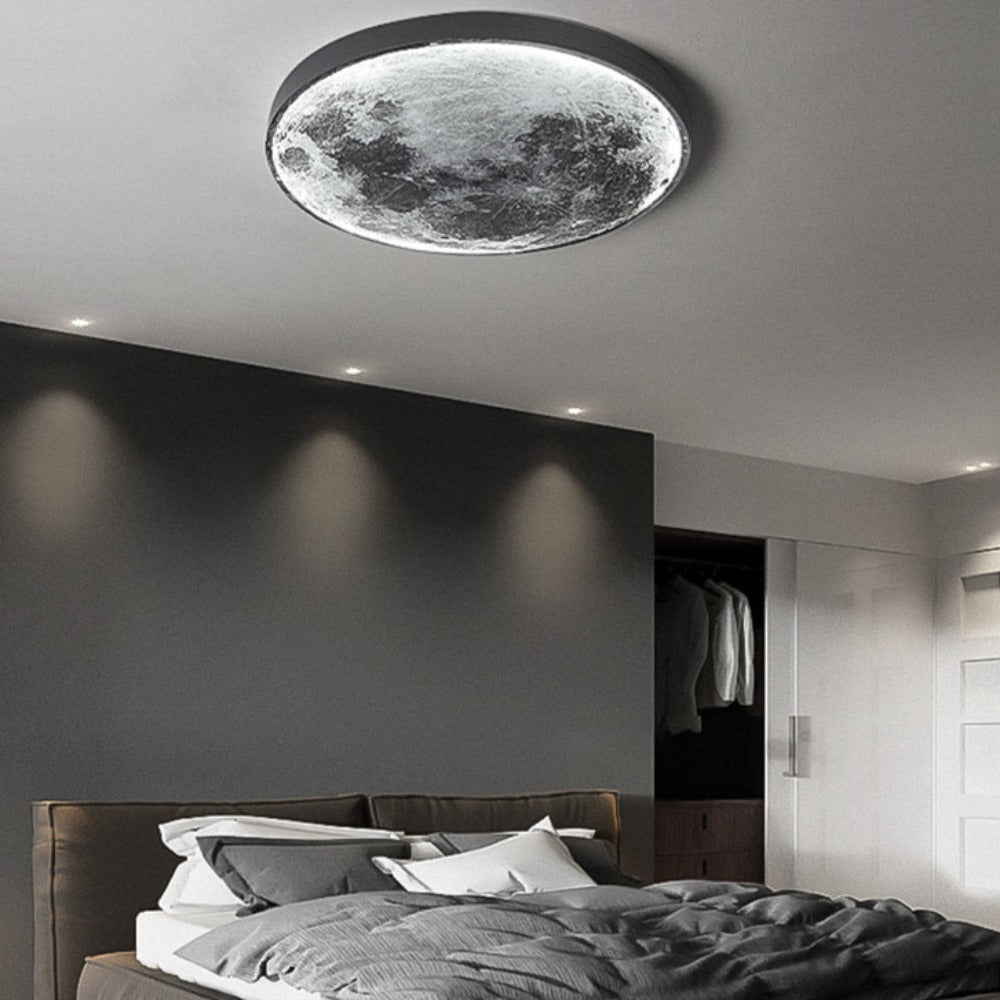 Maliben | 3d Led Moon Or Earth Ceiling Or Wall Light