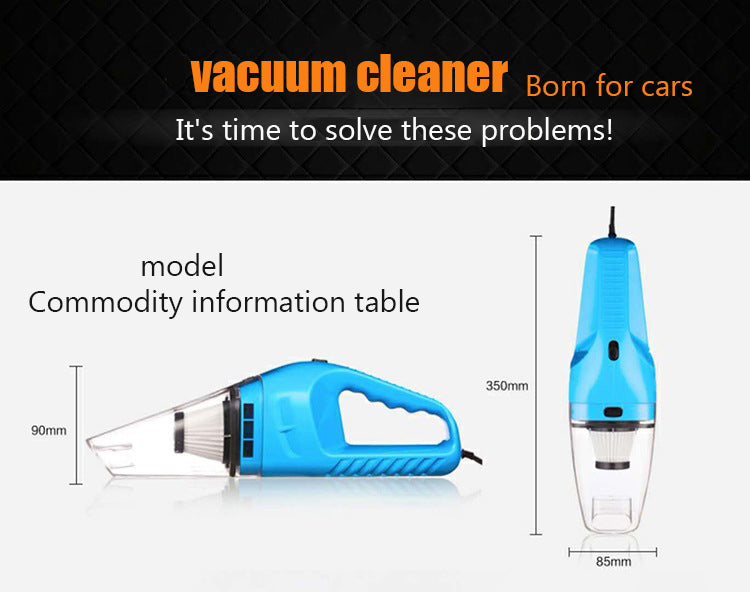 Maliben | 12v Mini Car Vacuum Cleaner