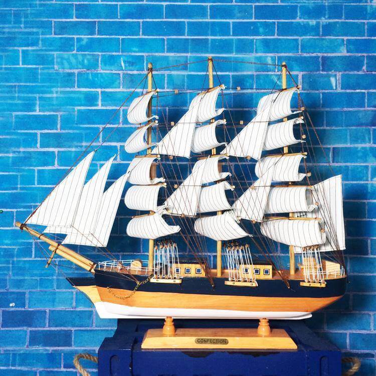 Maliben | Wooden Sailing Ship Nautical Decor