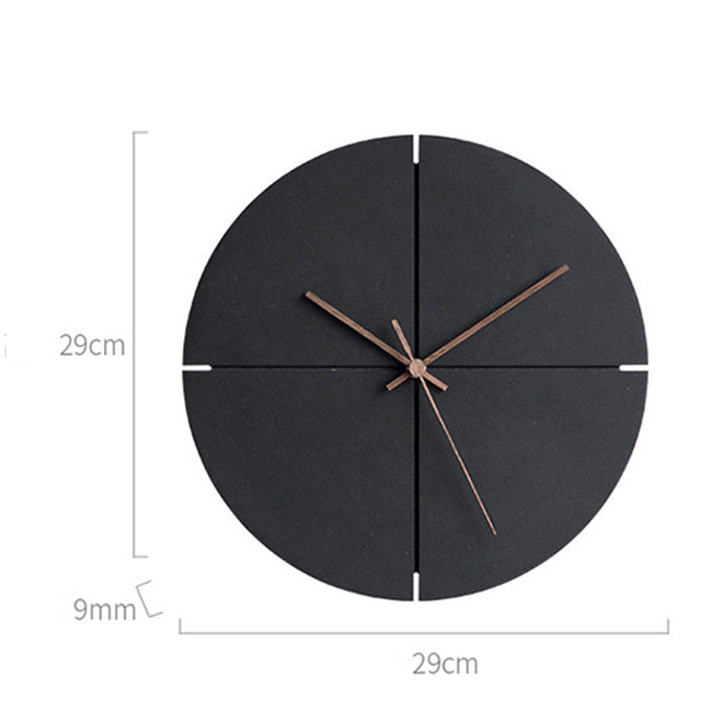 Maliben | Elegant Nordic Minimalist Wooden Wall Clock