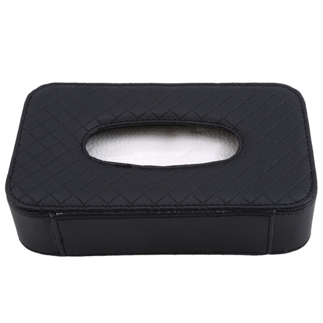 Maliben | Luxury Leather Hanging Car Tissue Box