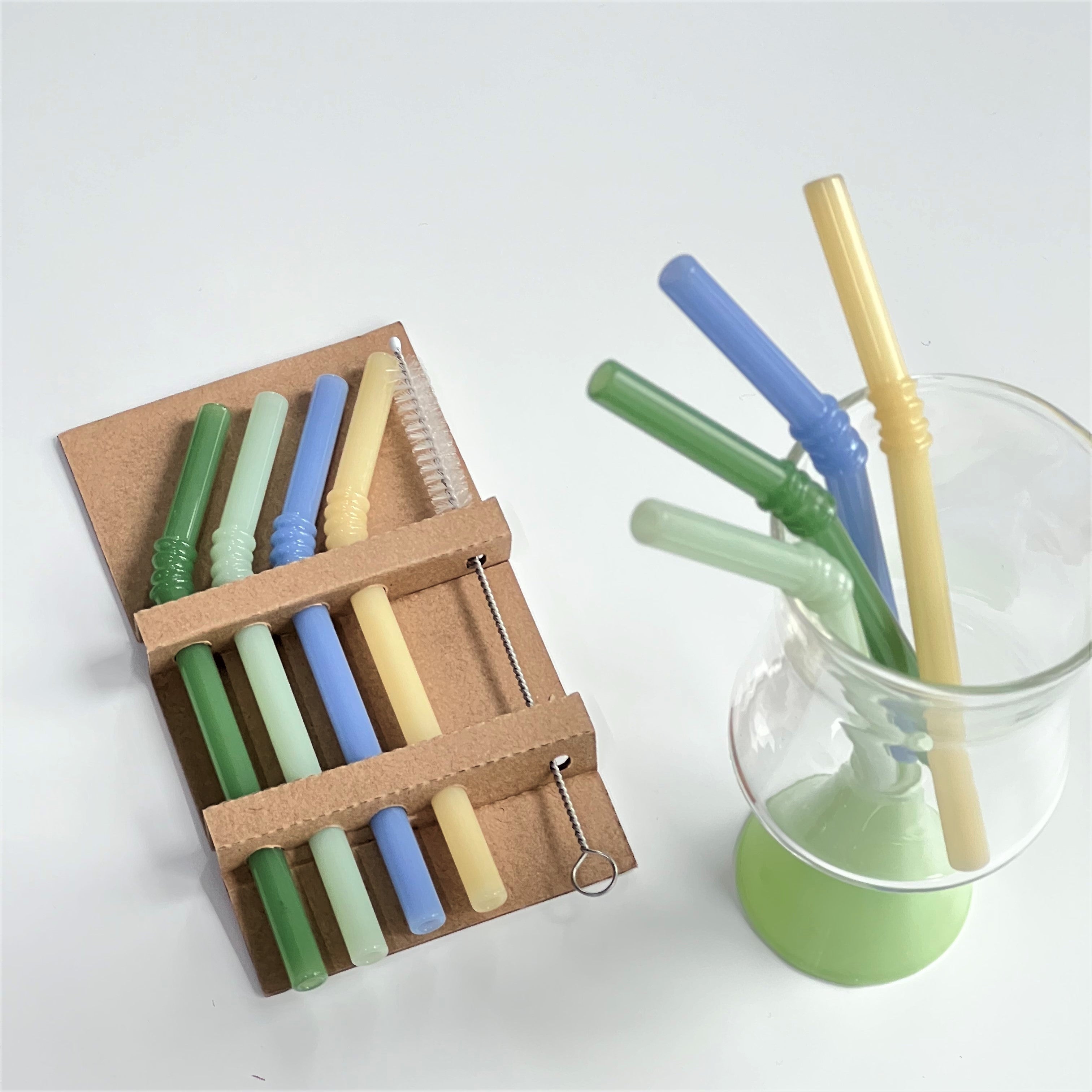 Maliben | Glass Straw - Set Of 4