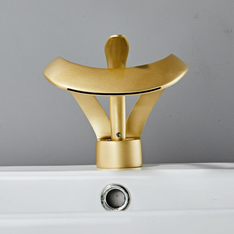 Maliben | Modern curved bathroom faucet