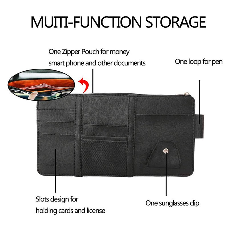 Maliben | Car Stylish Visor Organizer Pocket