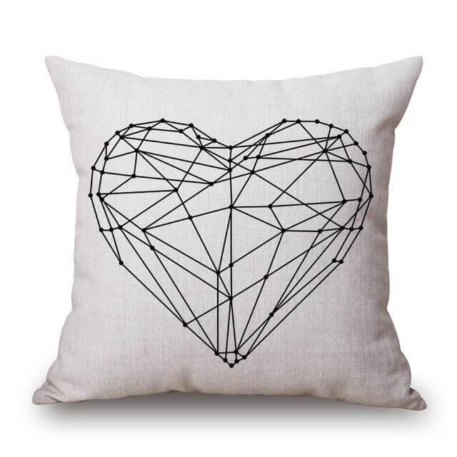 Maliben | Romantic Modern Design Pillow Cases