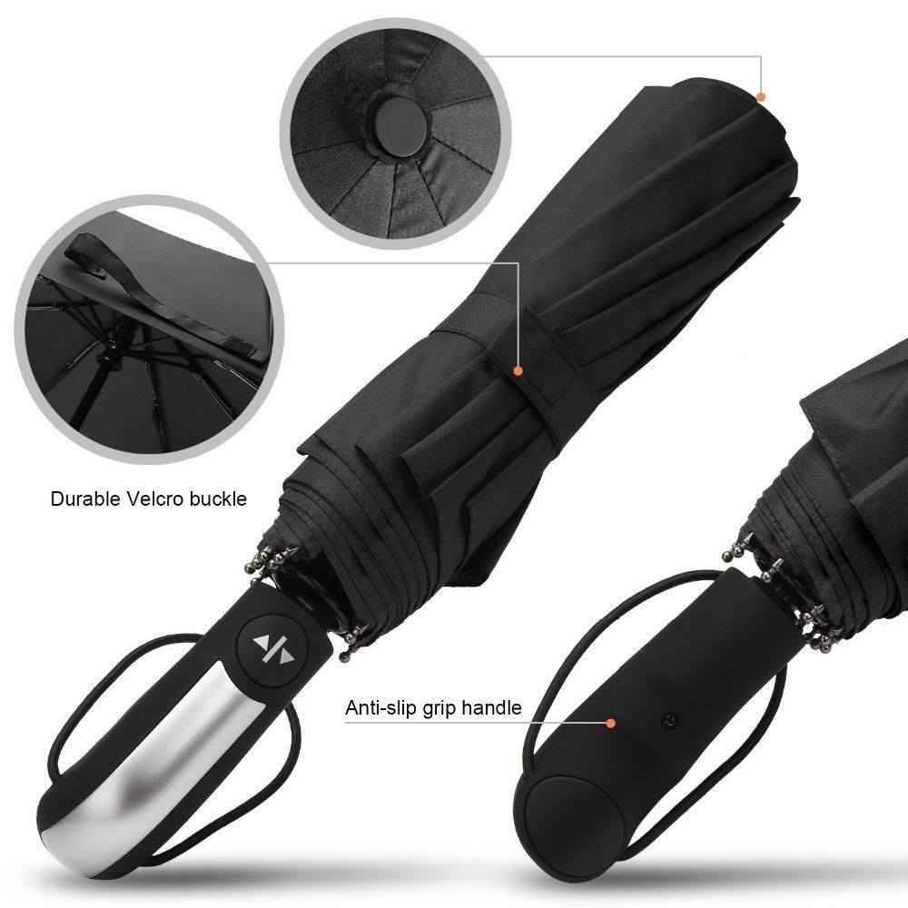 Maliben | Luxury Automatic Open & Close Umbrella Folding Wind Water Resistant