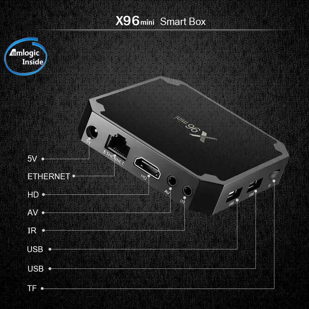 Maliben | X96 Mini Tv Box Android Tv 7.1