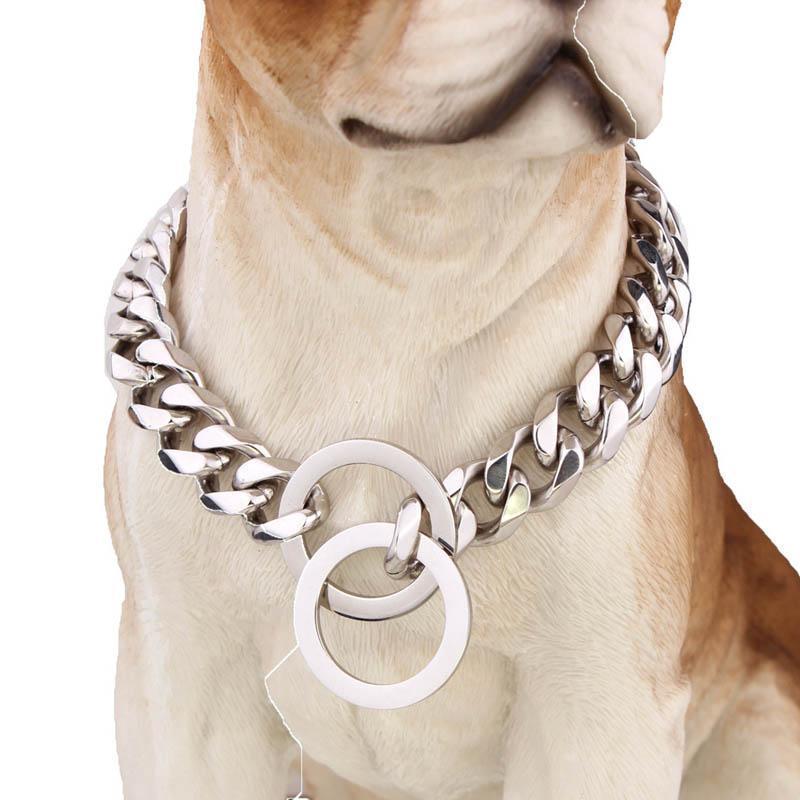 Maliben | Big Hip Hop Chains Dog Collar 15mm