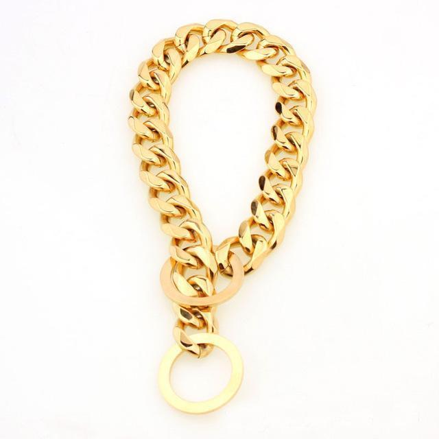 Maliben | Big Hip Hop Chains Dog Collar 15mm
