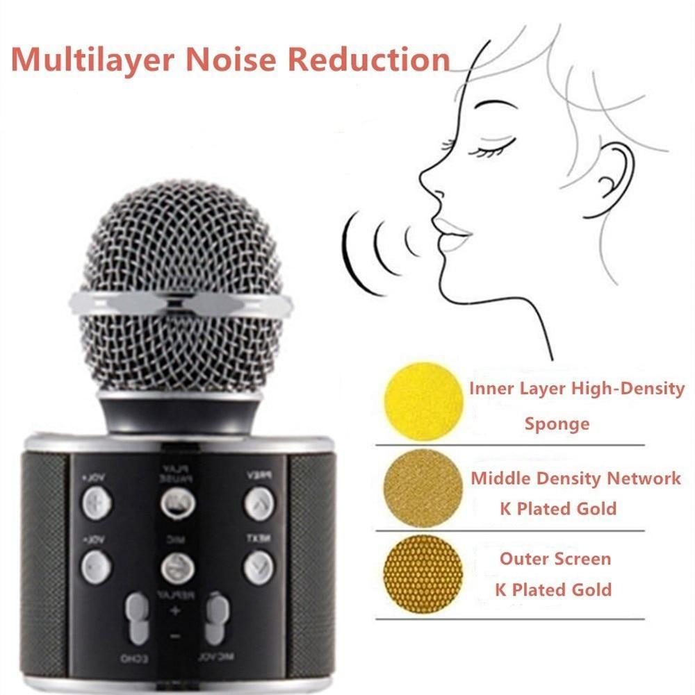 Maliben | Wireless Magic Karaoke Microphone – Bluetooth Karaoke Microphone