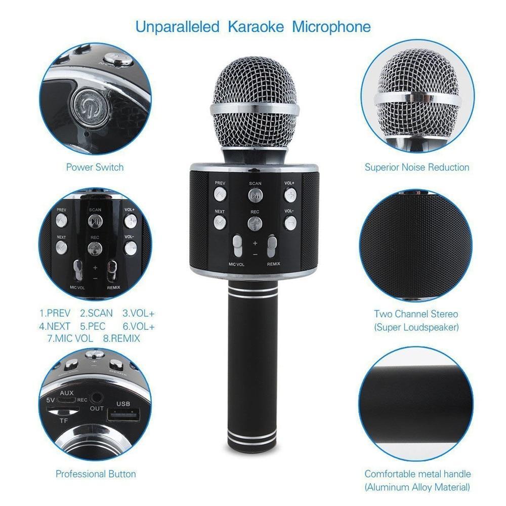 Maliben | Wireless Magic Karaoke Microphone – Bluetooth Karaoke Microphone