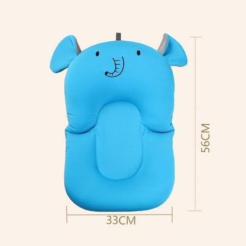 Maliben | Foldable Baby Bath Mat Bath Tub Pad Safety Baby Shower Bath