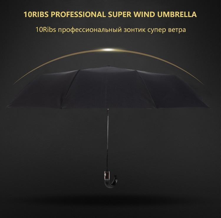Maliben | Premium Classic English Style Automatic Umbrella Wind Resistant