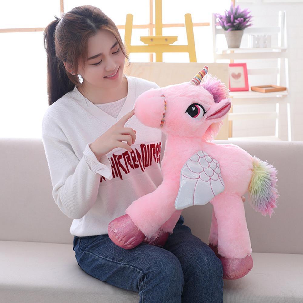 Maliben | Unicorn Soft Plush Toy | Perfect Gift For Children - Large, Cute And Cozy