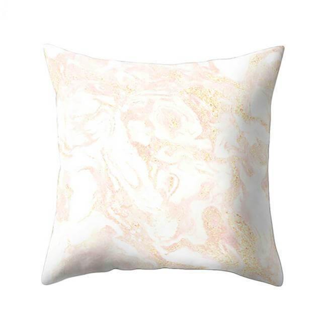 Maliben | Marble Look Printed Home Pillow Cases