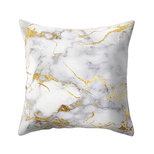 Maliben | Marble Look Printed Home Pillow Cases