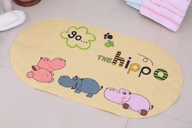 Maliben | Cute Cartoon Anti-Slip Pvc Bath Mats With Sucker For Baby