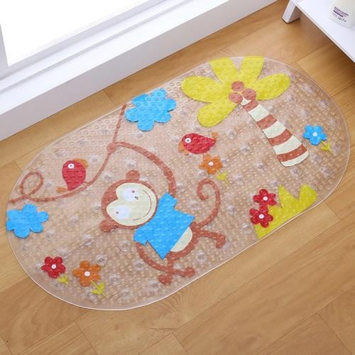 Maliben | Cute Cartoon Anti-Slip Pvc Bath Mats With Sucker For Baby