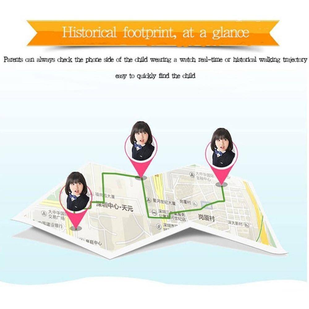 Maliben | Kids Gps Tracker Smart Watch With Camera