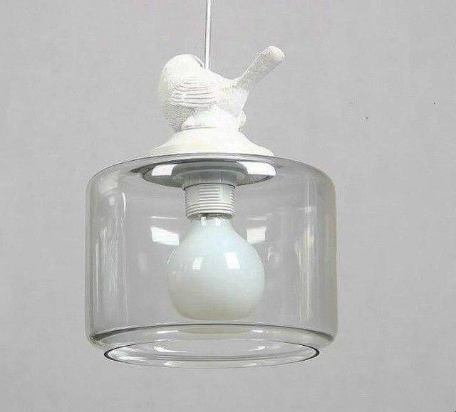Maliben | Luxury Modern Glass Shade Creative Bird Chandelier Lamp