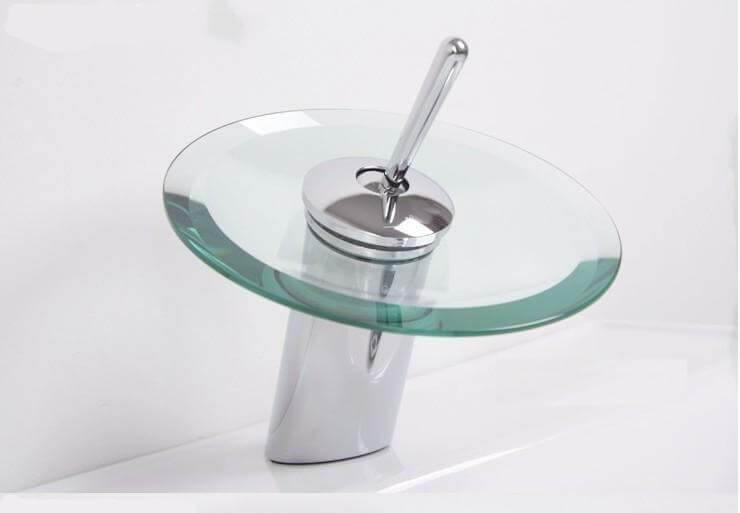 Maliben | Glass Circle Waterfall Tap Faucet