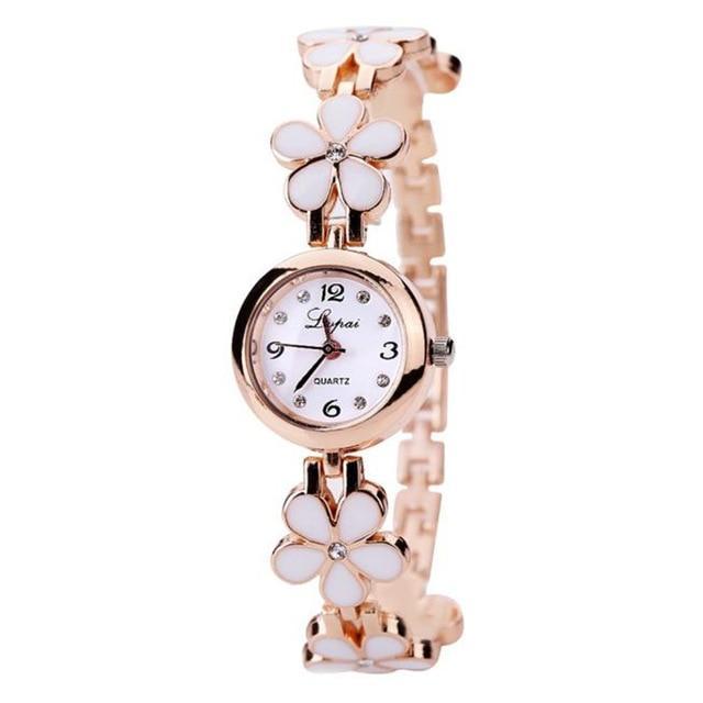 Maliben | Exclusive Flower Band Delicate Women Gift Watch