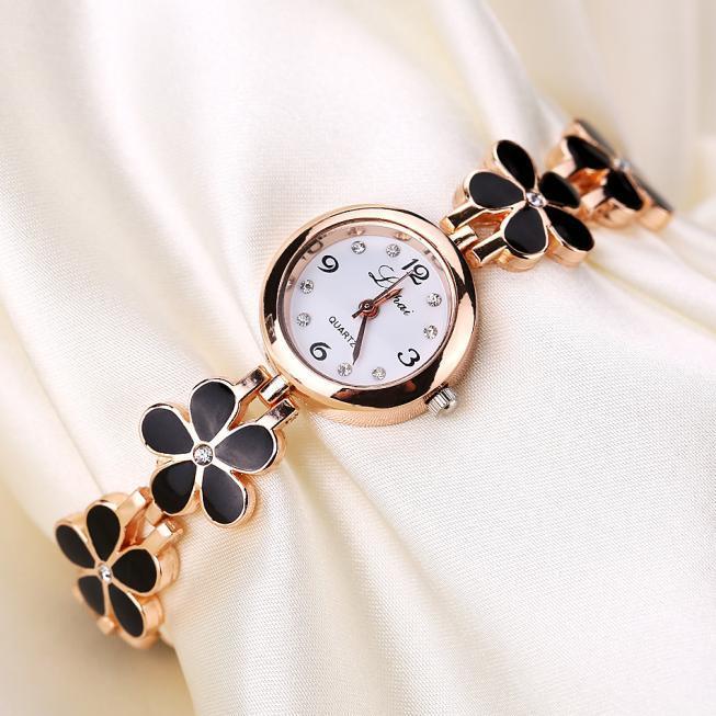 Maliben | Exclusive Flower Band Delicate Women Gift Watch
