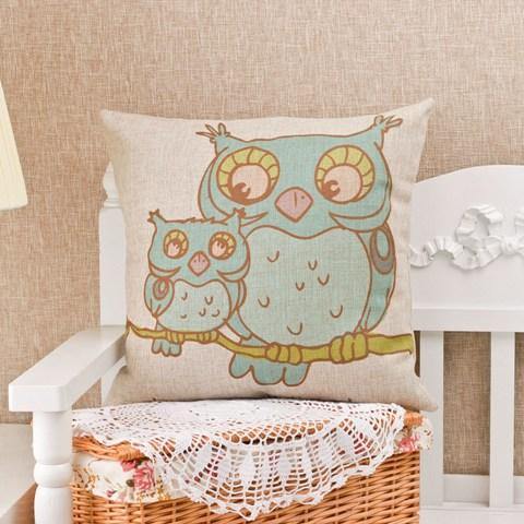 Maliben | Bird Pattern Decorative Home Pillow Cases