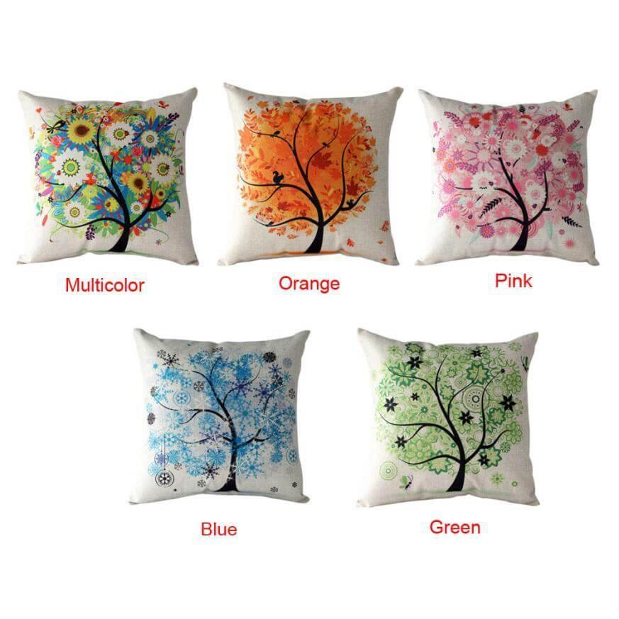 Maliben | Fall Tree Fresh Sofa Pillow Cases