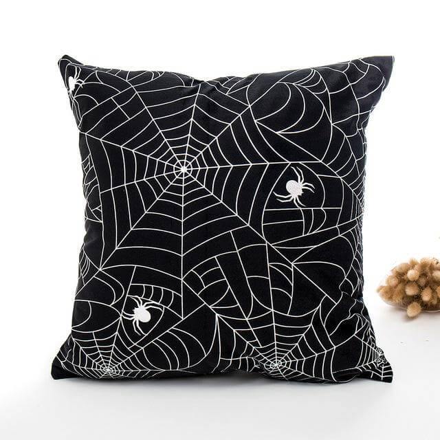 Maliben | Black And White Halloween Pillow Cases
