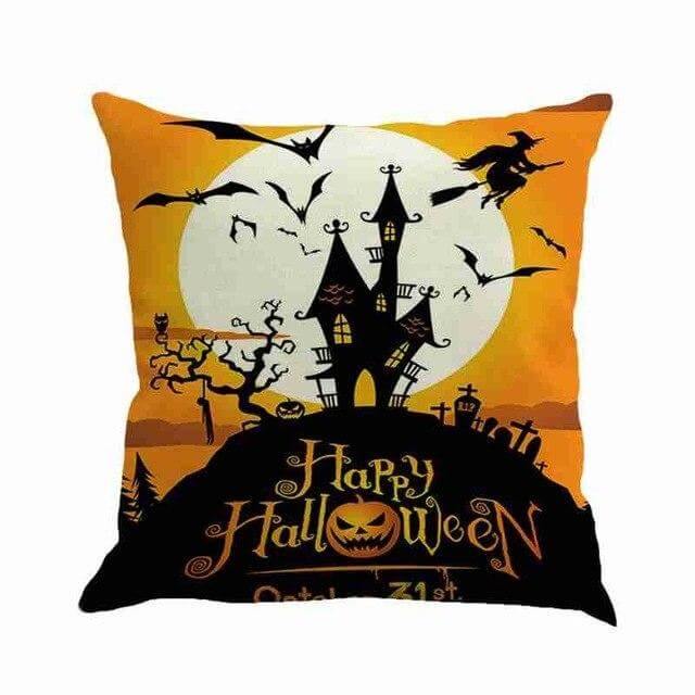 Maliben | Scary House Halloween Pillow Cases