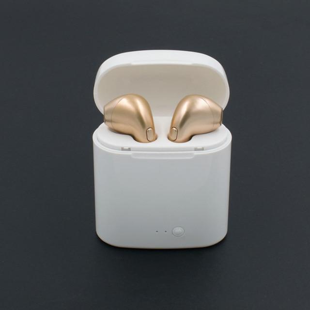 Maliben | Wireless Headset Bluetooth Earpieces Twin Earphone With Charging Box For All Phones