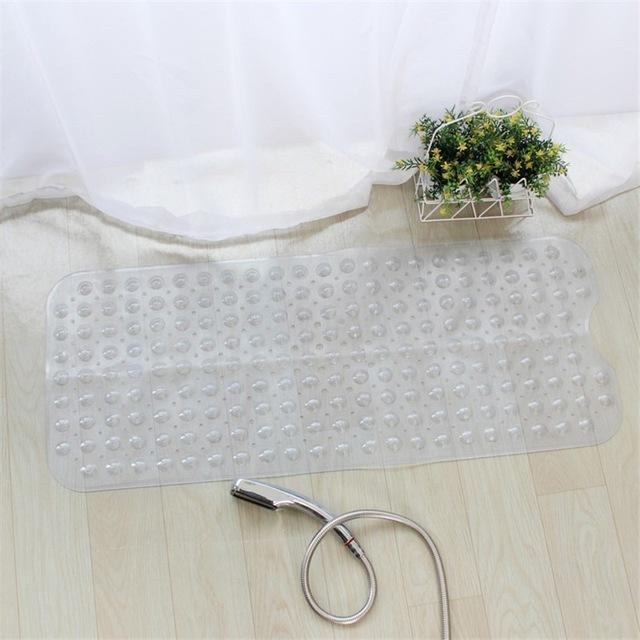 Maliben | Anti-Skid Bath Mat Soft Bathroom Massage Mat Suction Cup Non-Slip Bathtub Carpet