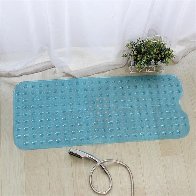 Maliben | Anti-Skid Bath Mat Soft Bathroom Massage Mat Suction Cup Non-Slip Bathtub Carpet