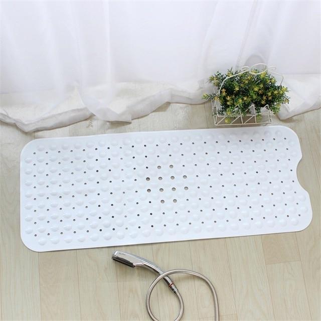 Maliben | Anti-Skid Bath Mat Soft Bathroom Massage Mat Suction Cup Non-Slip Bathtub Carpet