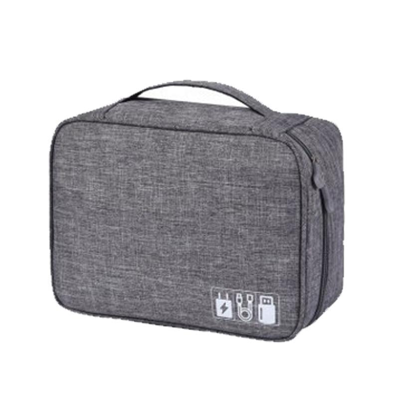 Maliben | Wobag New Polyester Mens Travel Electronic Accessories Travel Bag Organizer For Date Line Sd Card Usb Cable Digital Device Bag