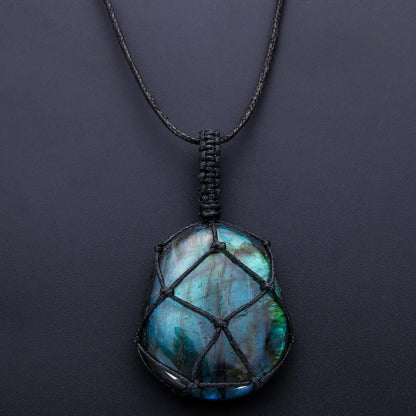 Maliben | Dragonheart Labradorite Necklace – Mystical And Energizing Jewelry For Personal Power