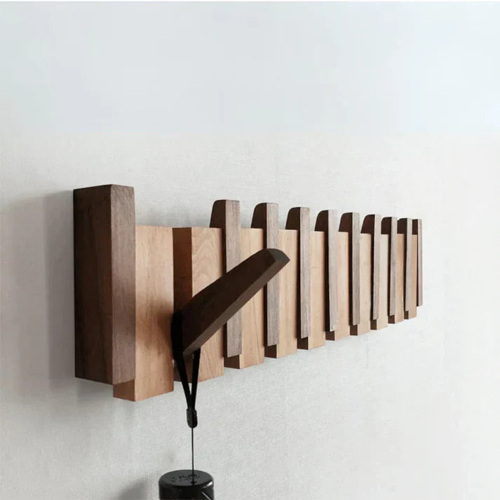 Maliben | Wooden Piano Style Coat Rack - Melodia