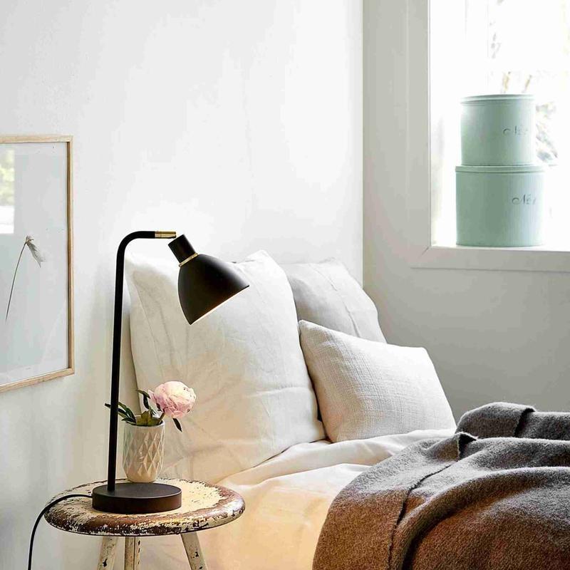Maliben | Grantluxe Light Table Lamp - Black Table Lamp For Luxury Work Environment