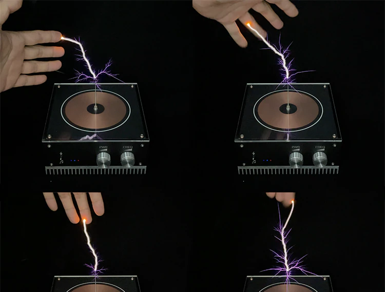 Maliben | Wireless Tesla Coil High-Frequency Lighting Speaker