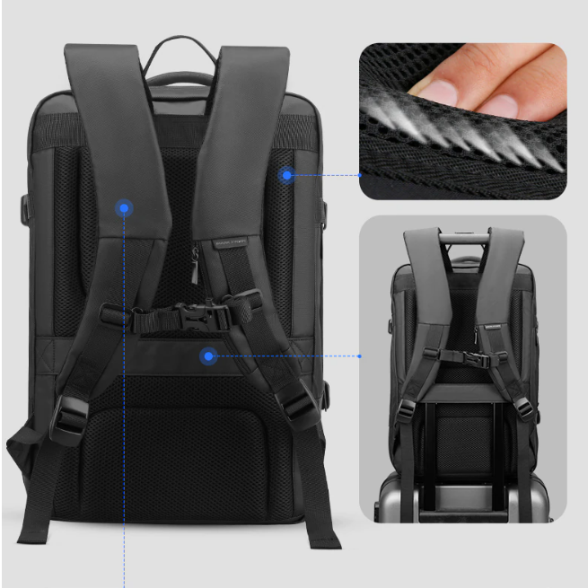Maliben | Multilayer Hiking Protector Raincoat Backpack