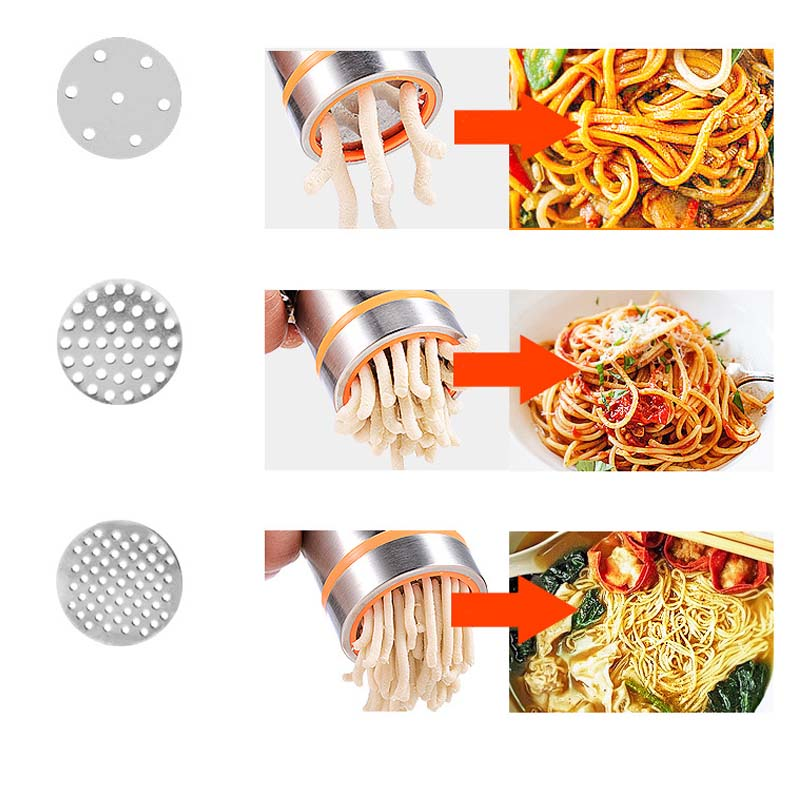 Maliben | Manual Stainless Steel Noodle Wizard Pasta Maker