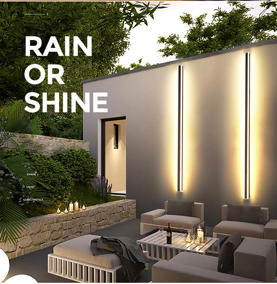Maliben | Long Strip Led Elegant Wall Lamp