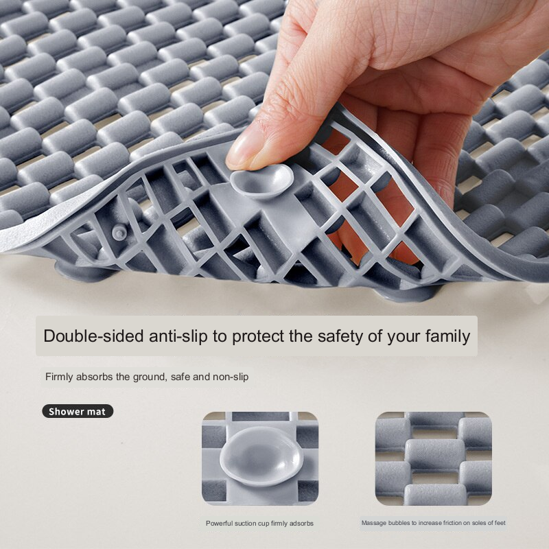 Maliben | Anti-Slip Hollow Out Waterproof Bathroom Mat
