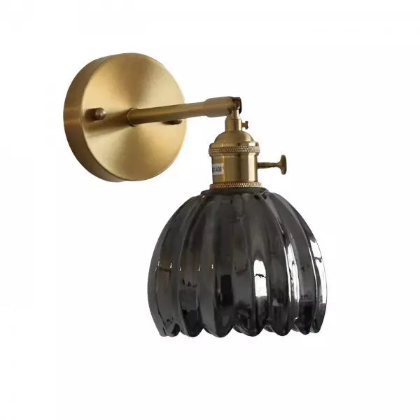 Maliben | Retro – Wall Light Glass Tulip Bud