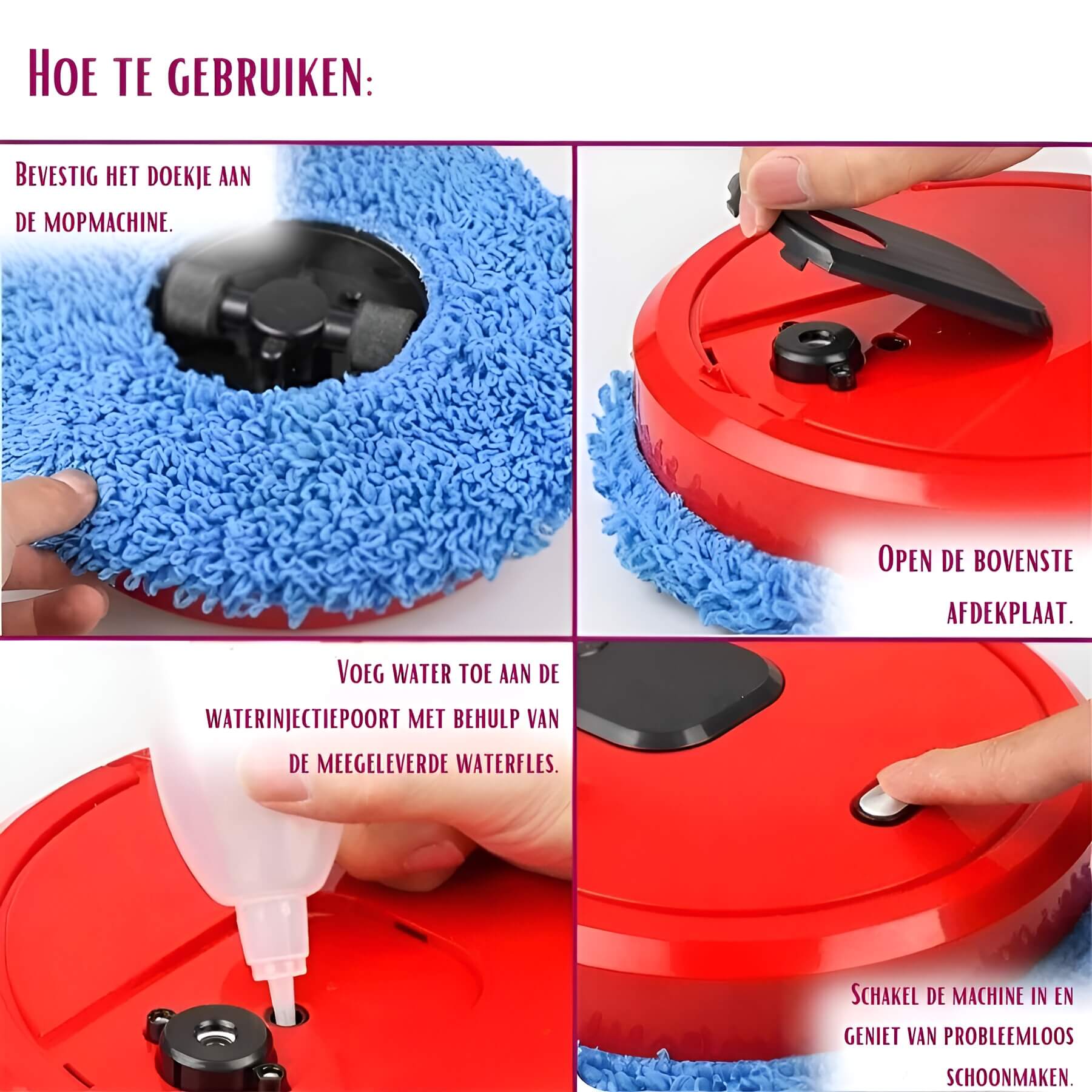 Maliben | Suction And MoppIng Robot Mobisweep | 3-in-1 Function | Self-Charging & Whisper Quiet | Compact 25×25×6.5 Cm