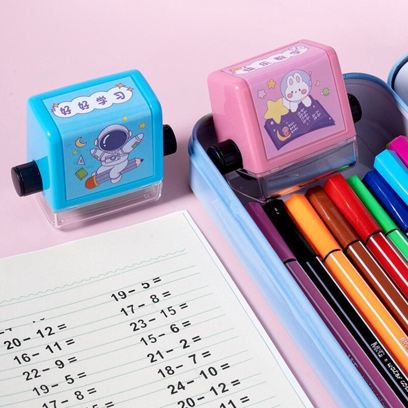 Maliben | Mathematics Learning Stamp For Children