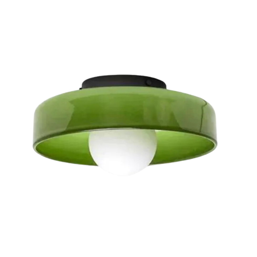 Maliben | Round Ceiling Lamp With Stylish Functionality - Lumisphere