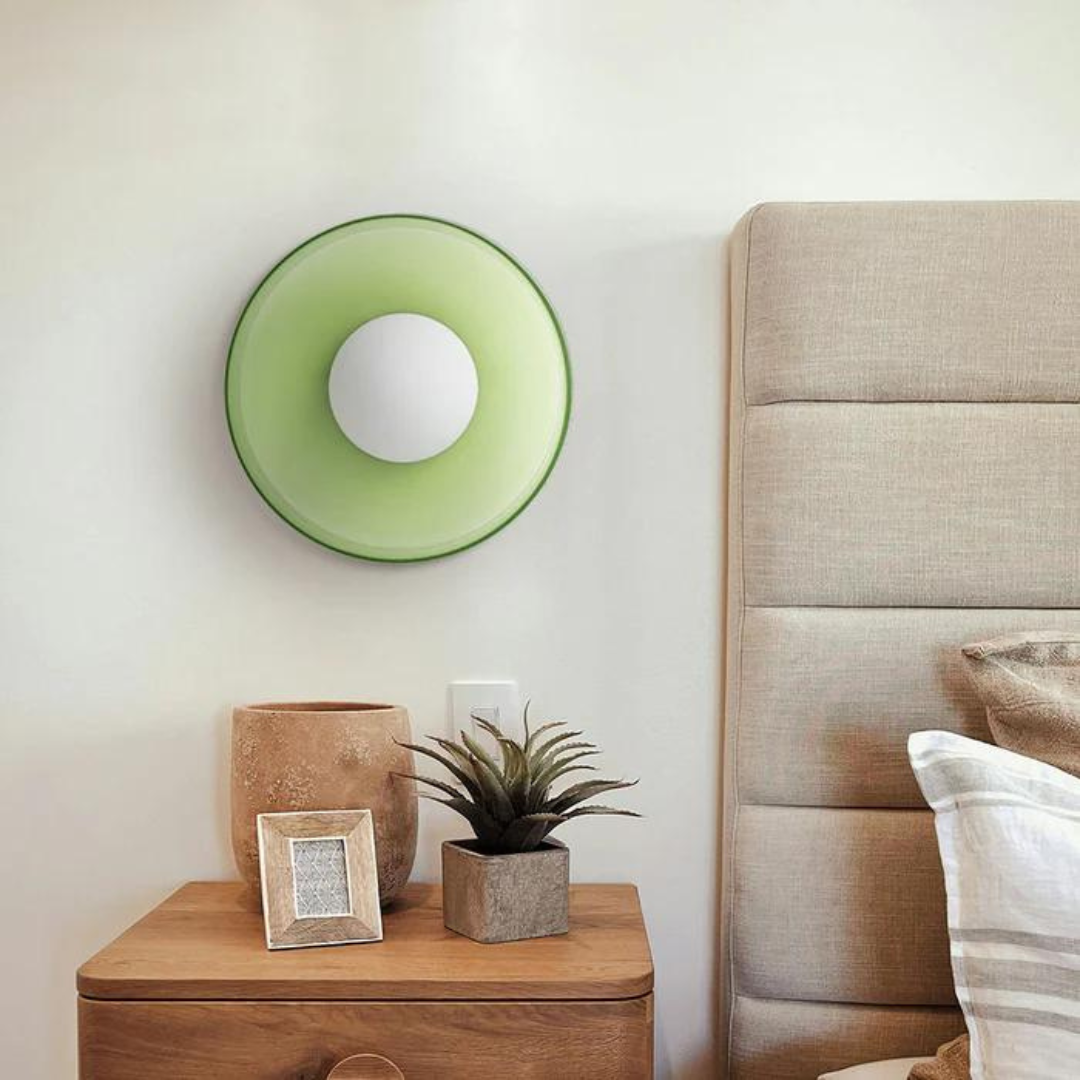 Maliben | Round Ceiling Lamp With Stylish Functionality - Lumisphere